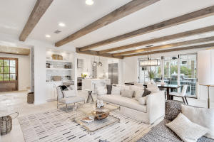 Living Room - natural light throughout the floor to ceiling windows!